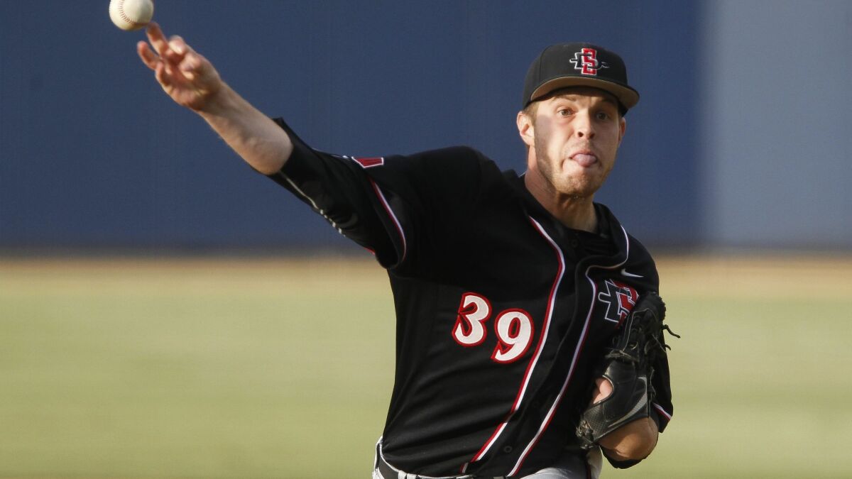 Aztecs Edged In Pitcher's Duel at UCSD, 2-1 - SDSU Athletics