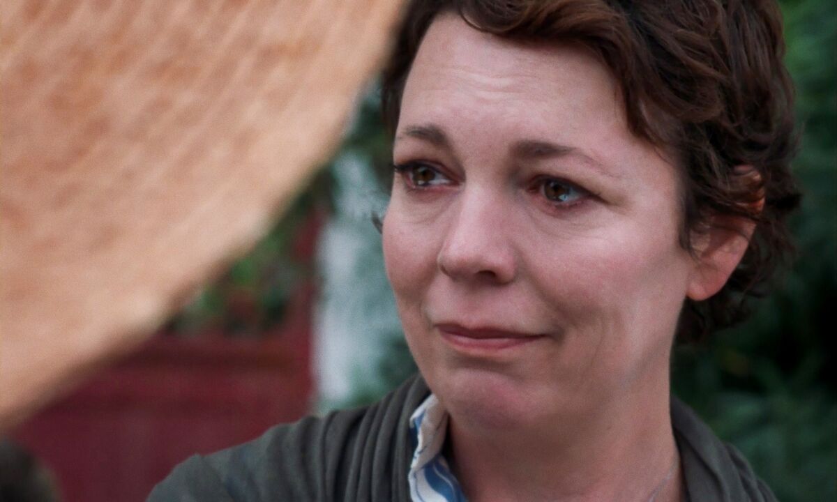 Oscar nominee (and previous winner) Olivia Colman of "The Lost Daughter."