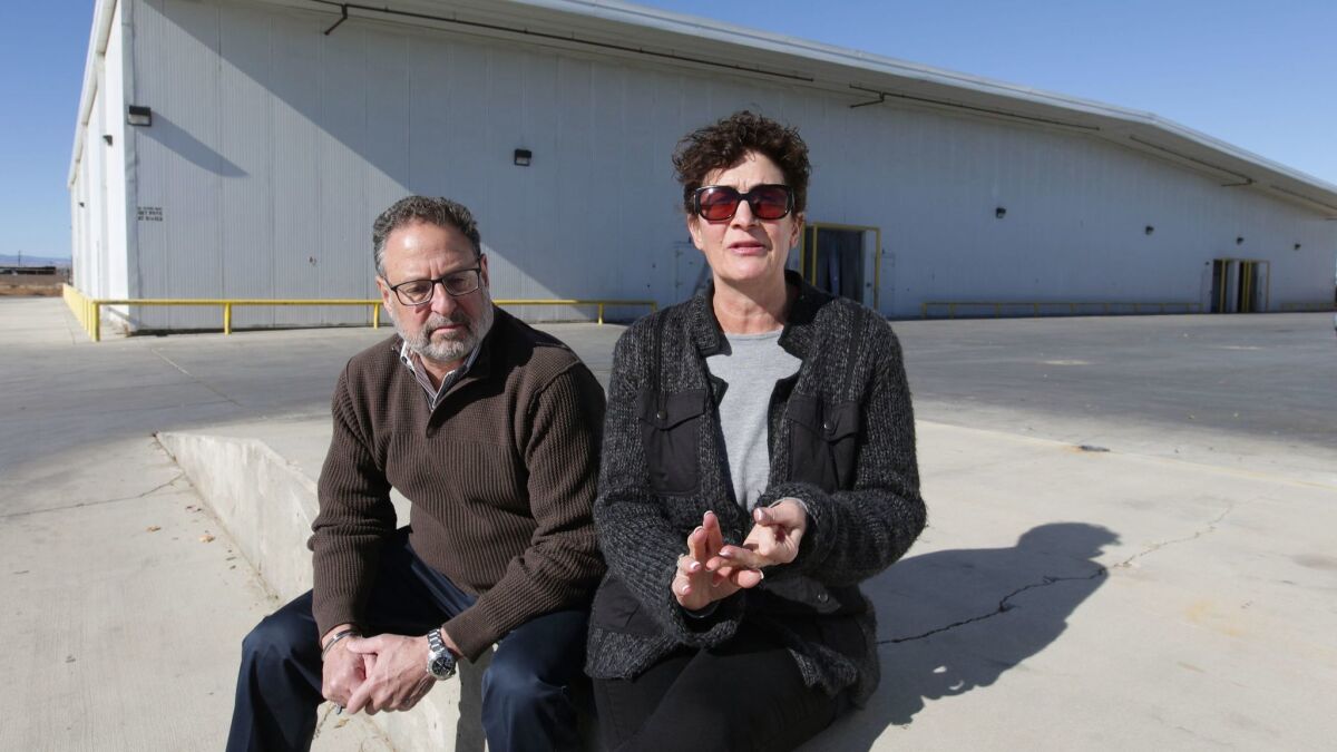 Los Angeles marijuana entrepreneurs and attorneys Bob and Lisa Selan are heading to the Antelope Valley to set up shop as Los Angeles starts to restrict cultivation.