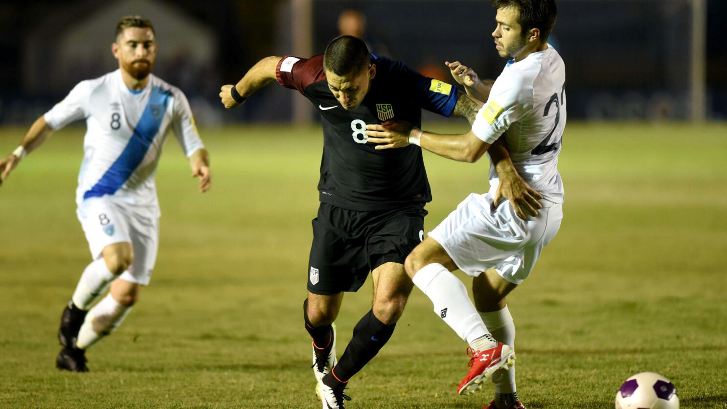 Guatemalan soccer player Carlos Ruiz celebrates after scoring against  News Photo - Getty Images