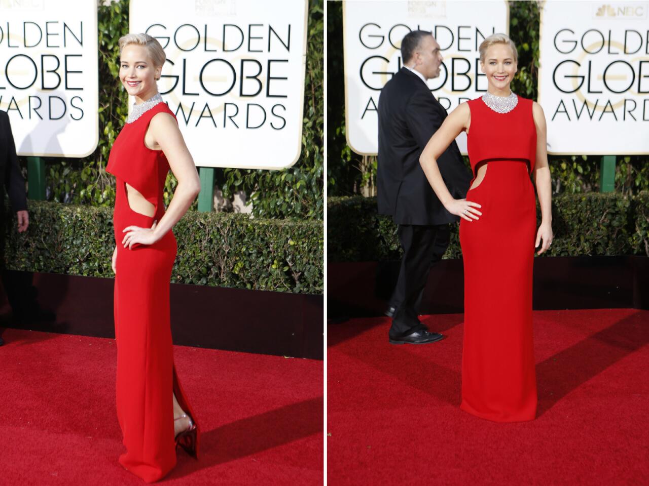 Jennifer Lawrence | Golden Globes 2016