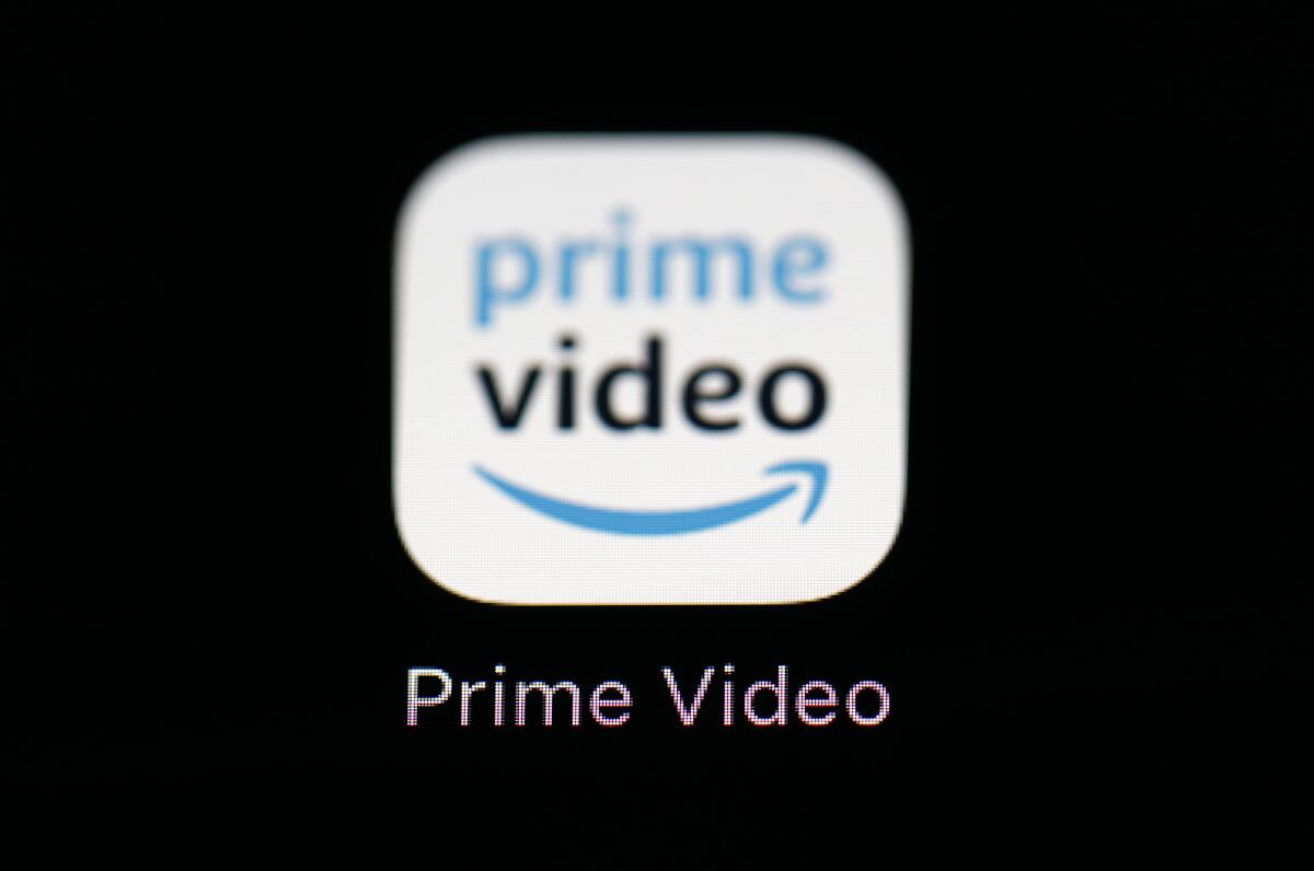 En esta imagen de archivo, el icono de la aplicación Prime Video de Amazon, vista en un iPad