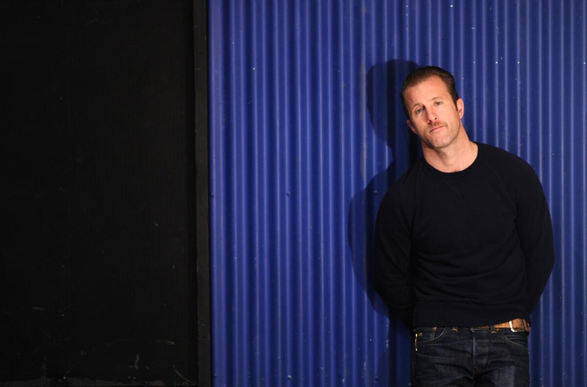 Actor, writer and former Hollywood kid Scott Caan at the Falcon Theatre in Burbank.