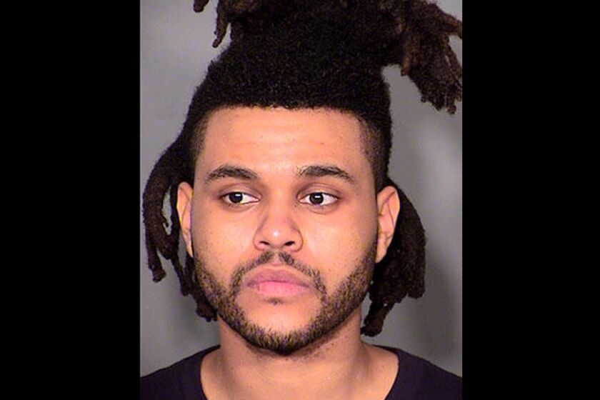 Abel Tesfaye, the R&B singer known as The Weeknd, was arrested for allegedly punching a police officer.