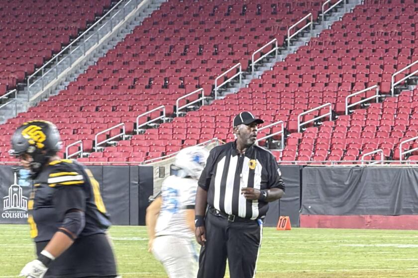City Section officials assigner Tony Crittendon praised players, coaches and officials for no ejections last week.