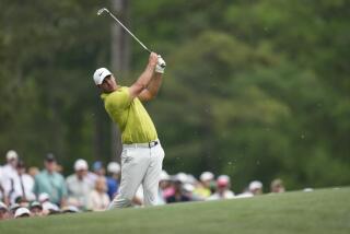 Brooks Koepka watches his tee shot on the 12th hole during the first round of the Masters golf tournament at Augusta National Golf Club on Thursday, April 6, 2023, in Augusta, Ga. (AP Photo/Jae C. Hong)