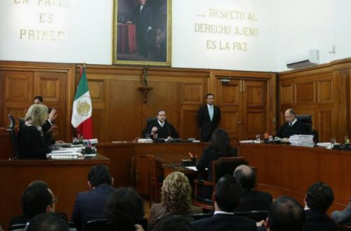 Vista de la sala 1 en la Suprema Corte de Justicia en Ciudad de México, el miércoles 23 de enero de 2013. EFE/Sáshenka Gutiérrez/Archivo