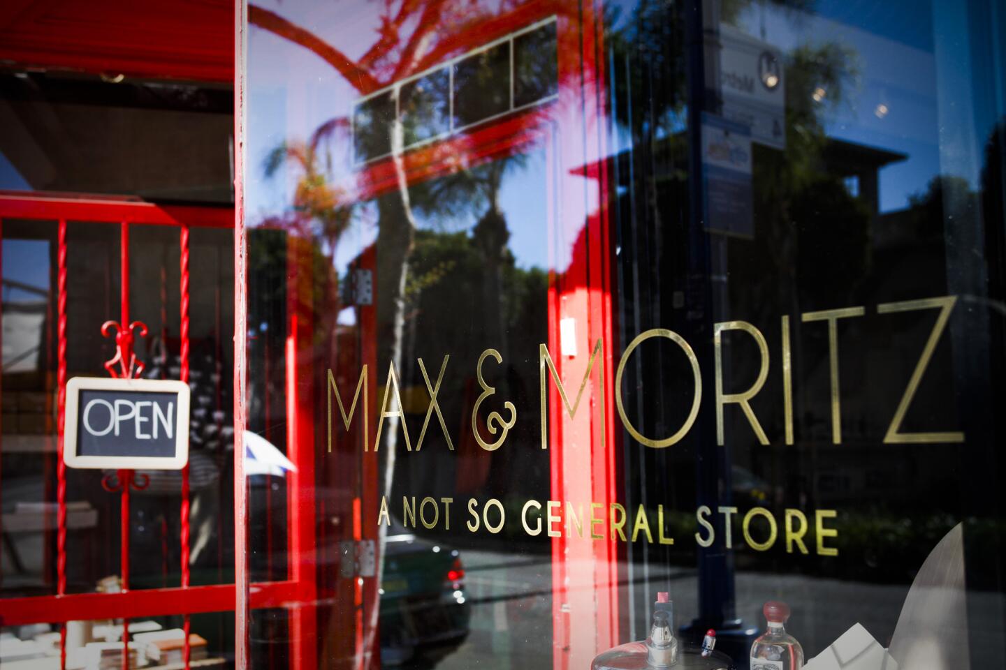 Nino Mier and his mother, Esther Linsmayer, recently opened Max & Mortiz a few doors down from their Foodlab cafe on Santa Monica Boulevard. The new store is an eclectic mix of new housewares and antiques.