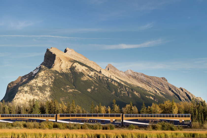 Rocky Mountaineer offers beautiful views of the Canadian and U.S. West.