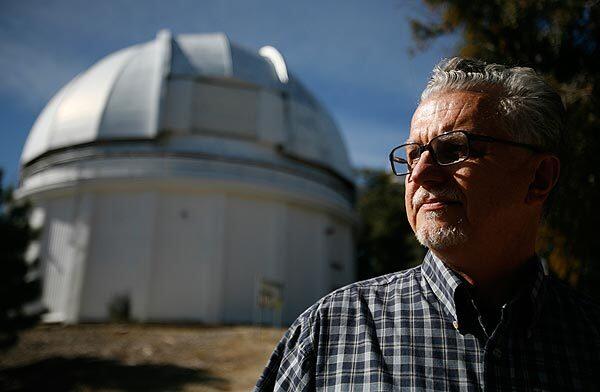 Dave Jurasevich, superintendent of Mt. Wilson Observatory, stayed on the hilltop research center with coworkers and firefighters to battle the Station fire.