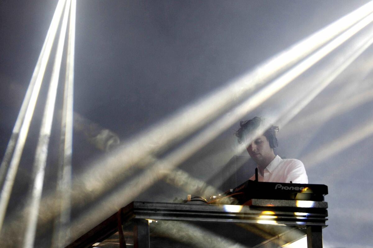 British music producer and remix artist Jamie xx at the Sonar Festival in Barcelona, Spain, in June.