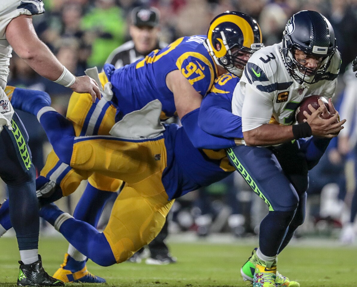 Photos Rams vs. Seattle Seahawks Los Angeles Times