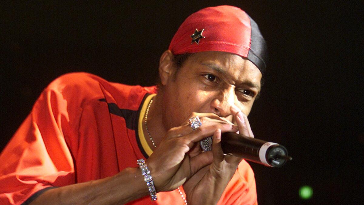 Compton's DJ Quik performs at the Novo on Feb. 1.