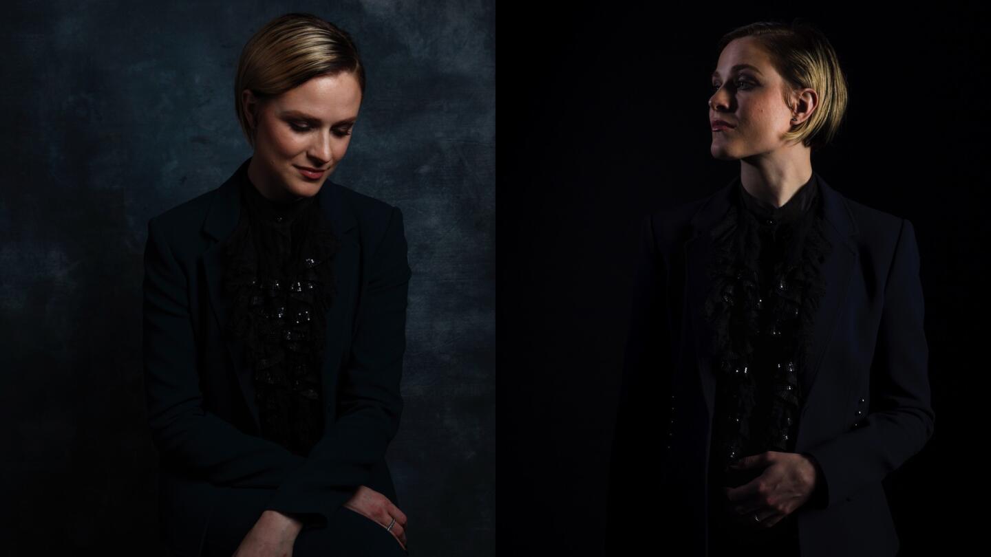 Evan Rachel Wood, of HBO's "Westworld."