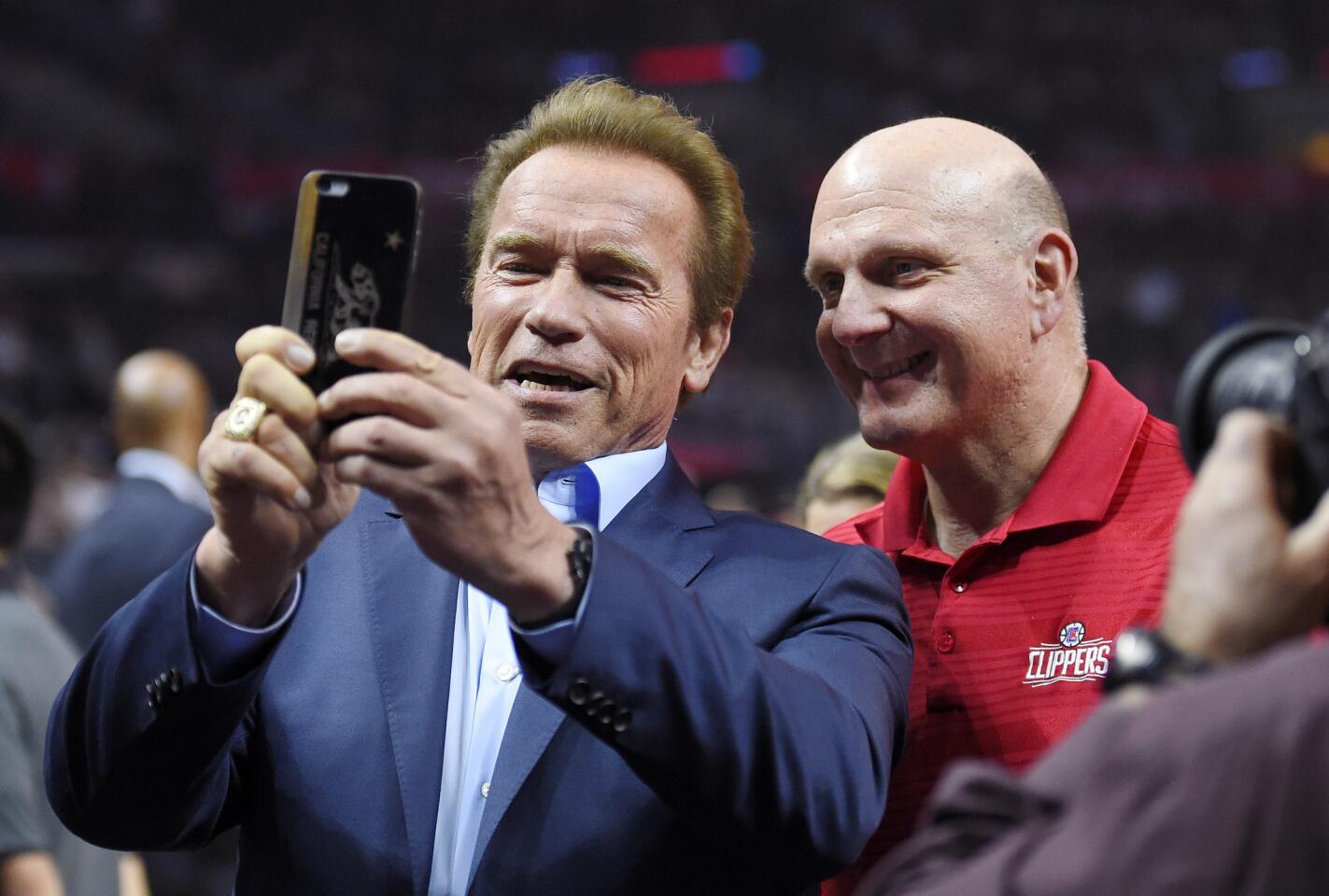 Arnold Schwarzenegger, Steve Ballmer