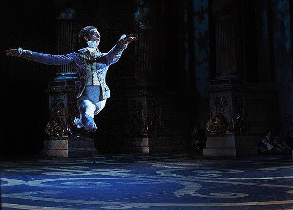 David Hallberg as the prince in the Bolshoi's "Sleeping Beauty"