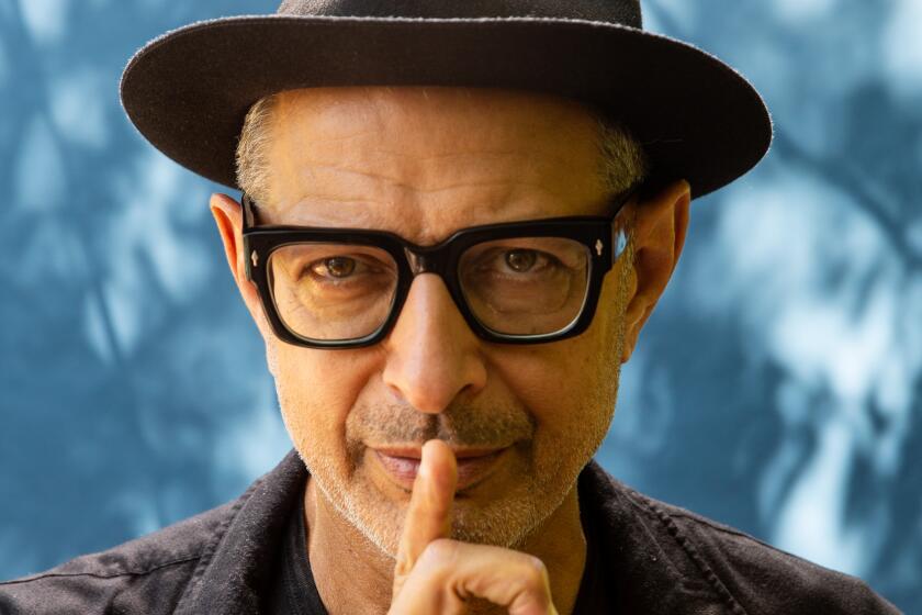 ****MANDATORY IN CAPTION: CHATEAU MARMONT NEEDS TO BE IN THE CAPTION**** LOS ANGELES, CALIF. - JULY 15: Actor Jeff Goldblum photographed at the Chateau Marmont on Monday, July 15, 2019 in Los Angeles, Calif. (Kent Nishimura / Los Angeles Times)