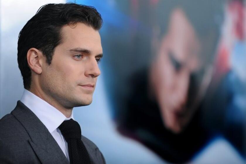 "Man of Steel" star Henry Cavill attends the film's world premiere at Lincoln Center in New York.