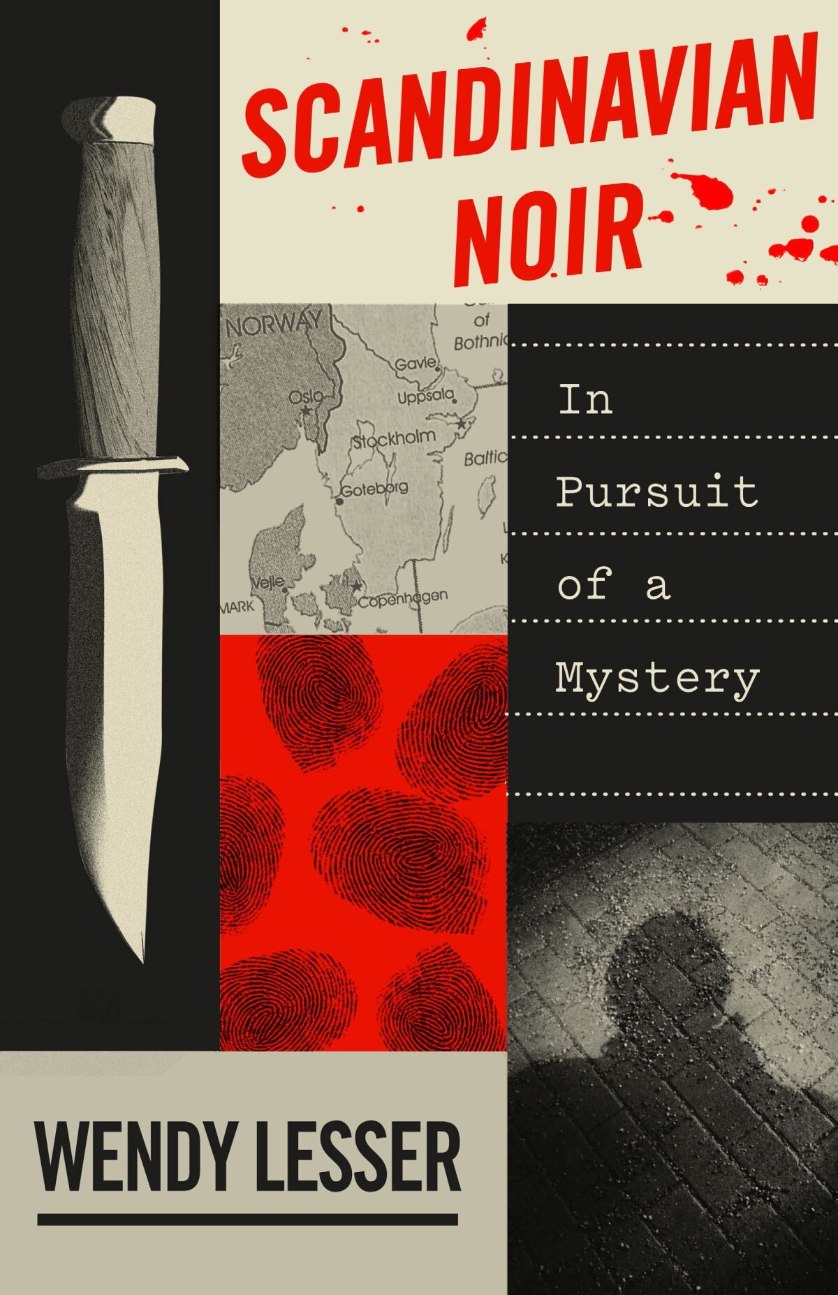 A book cover for Wendy Lesser's "Scandinavian Noir: In Pursuit of a Mystery."