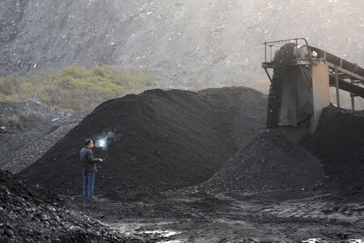 Coal mine in central China's Anhui province