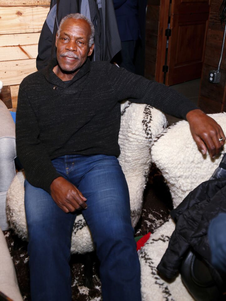 "Strong Island" executive producer Danny Glover relaxes Jan. 22 at the Indiewire Photo Studio at Chase Sapphire on Main during Sundance Film Festival in Park City, Utah.
