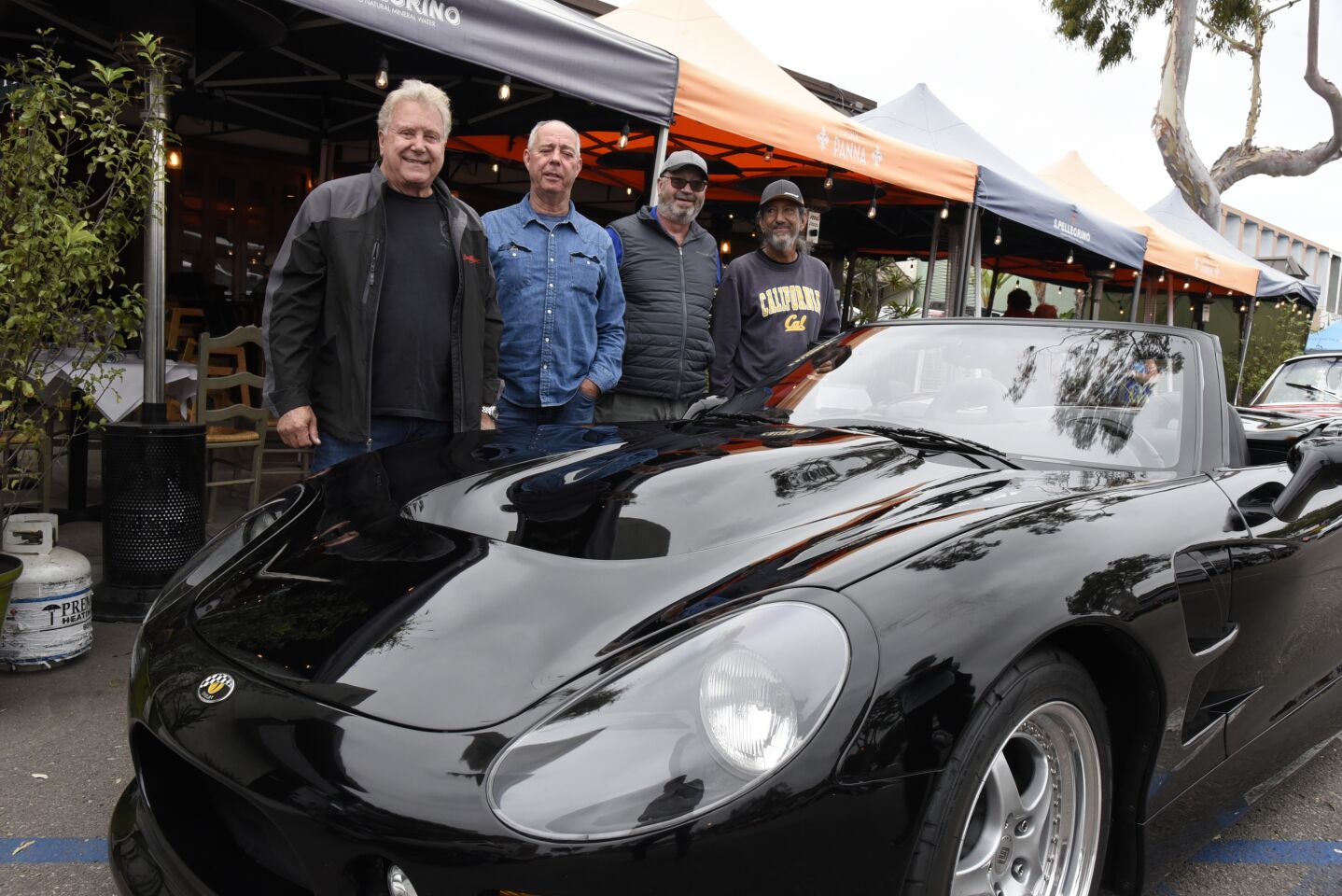 Cal Patronaggio and his classic Shelby, Klaus Reichardt, Lawrence Sher, Gary Samad