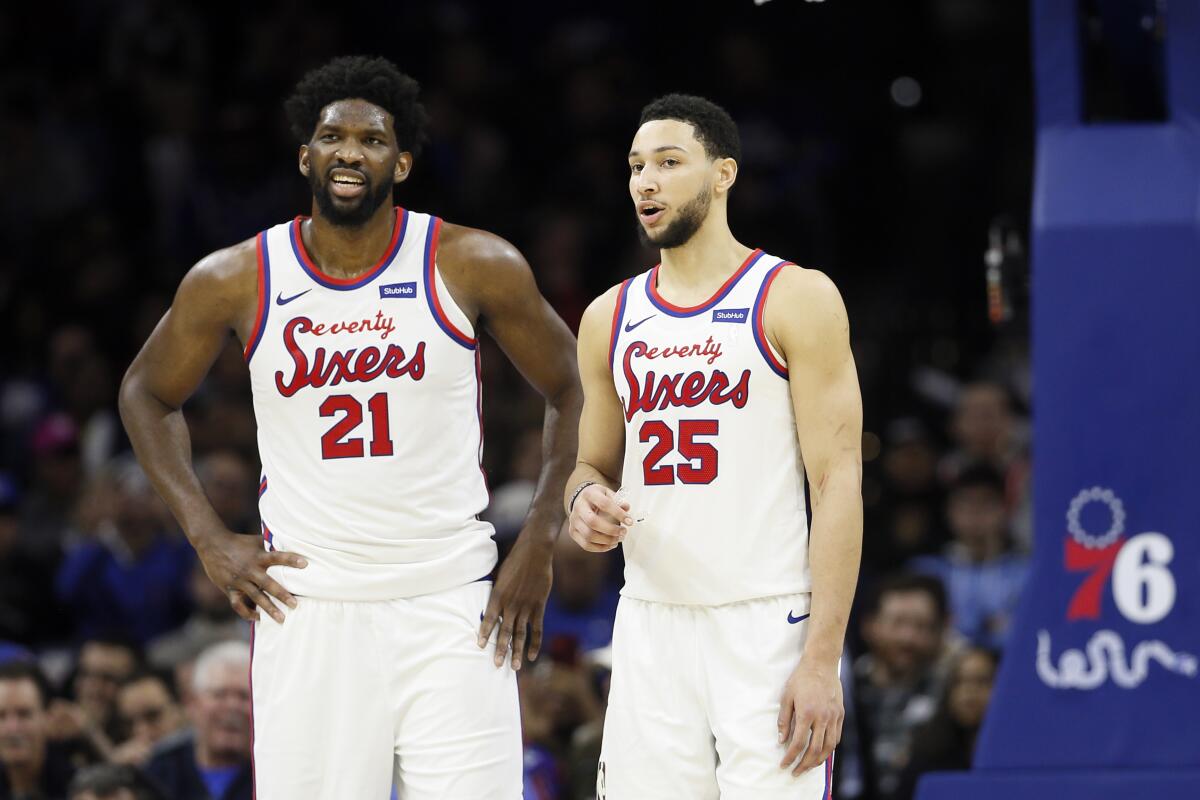 Brett Brown: Ben Simmons' three-point shot 'looking good' at Sixers practice