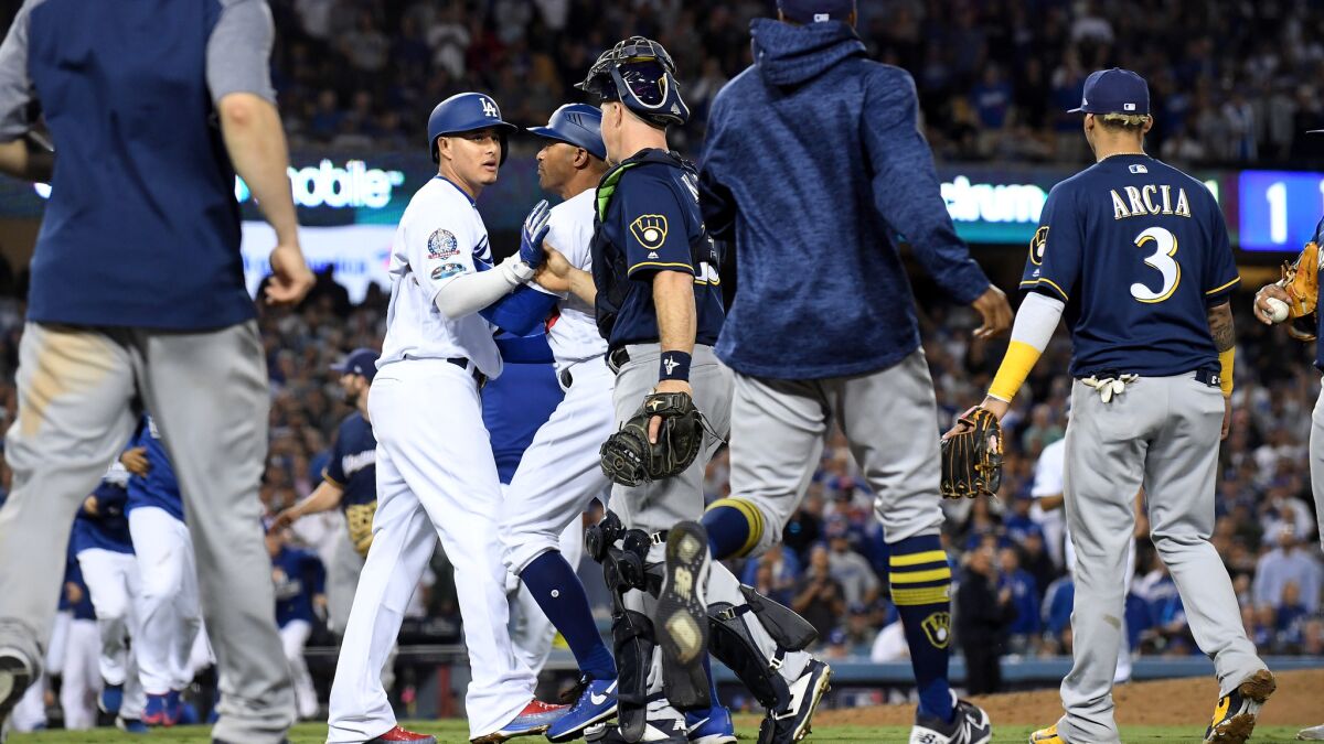 Just a bit outside! Uecker throws out NLCS 1st pitch