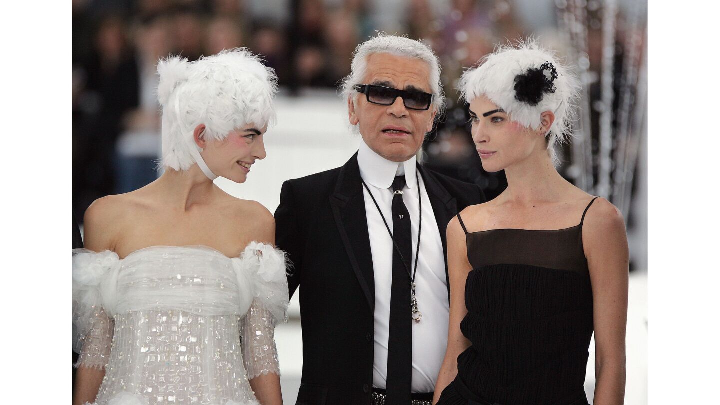 Photos: Chanel icon Karl Lagerfeld's greatest moments - The San Diego  Union-Tribune