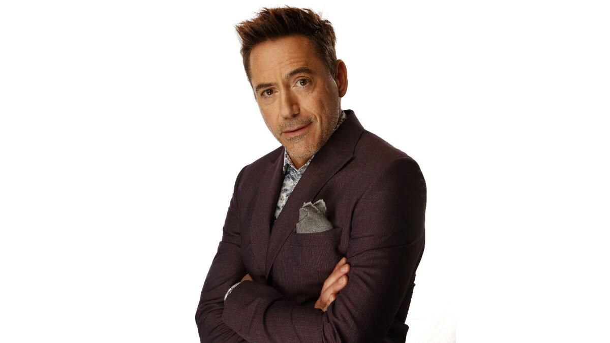 Actor Robert Downey Jr.