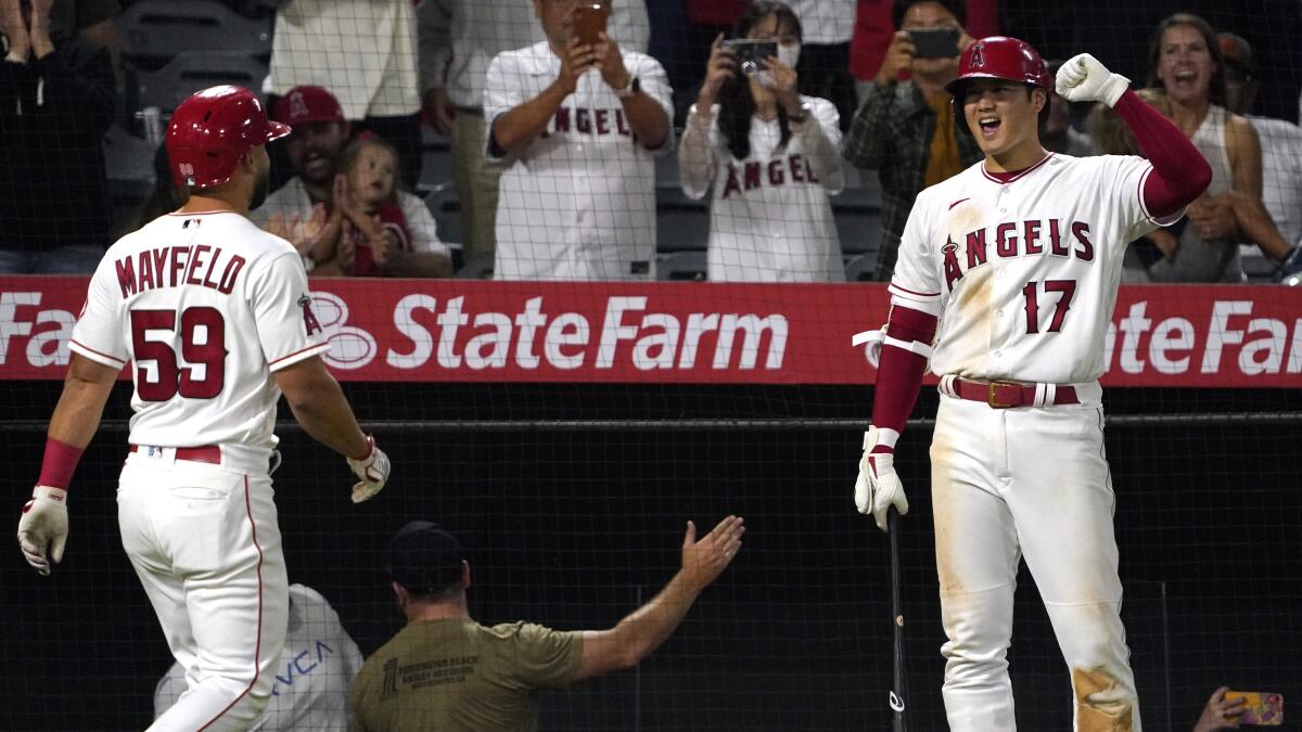 Ohtani hits 37th homer as Angels rally to defeat Rockies 8-7