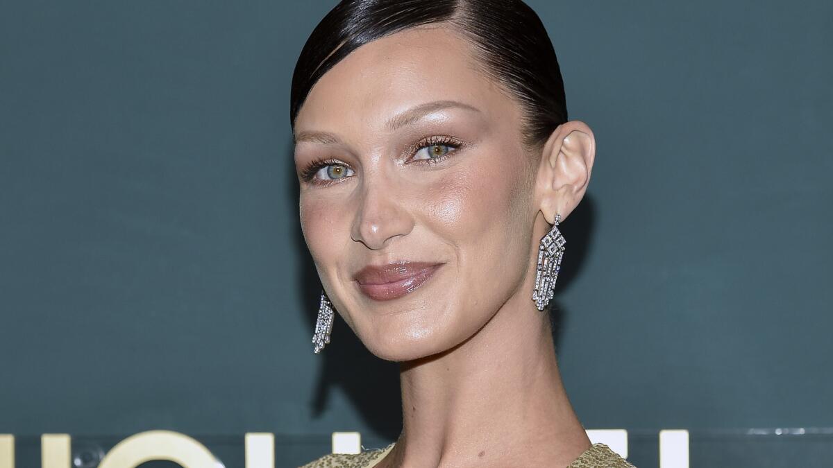 Bella Hadid celebrates 10 months sober during her dry July - Los Angeles  Times