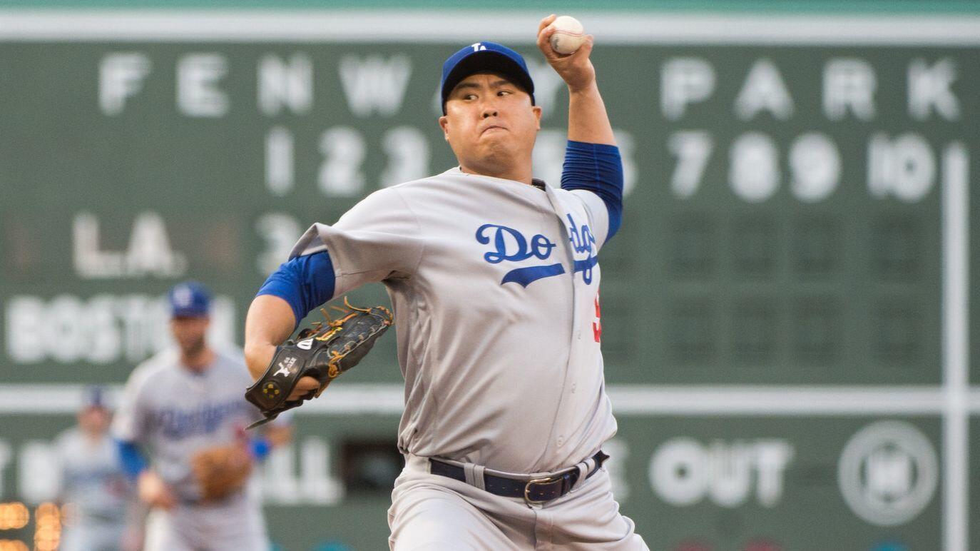 Hyun-Jin Ryu starts rough but finishes strong in Dodgers' win - Los Angeles  Times