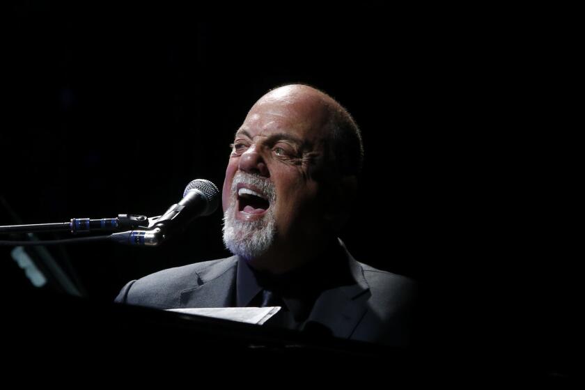 Billy Joel, seen performing at the Hollywood Bowl in May, will receive the Library of Congress Gershwin Prize for Popular Song.