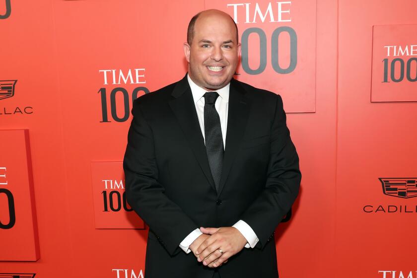 NEW YORK, NEW YORK - JUNE 08: Brian Stelter attends the 2022 Time 100 Gala at Frederick P. Rose Hall, Jazz at Lincoln Center on June 08, 2022 in New York City. (Photo by Taylor Hill/WireImage)