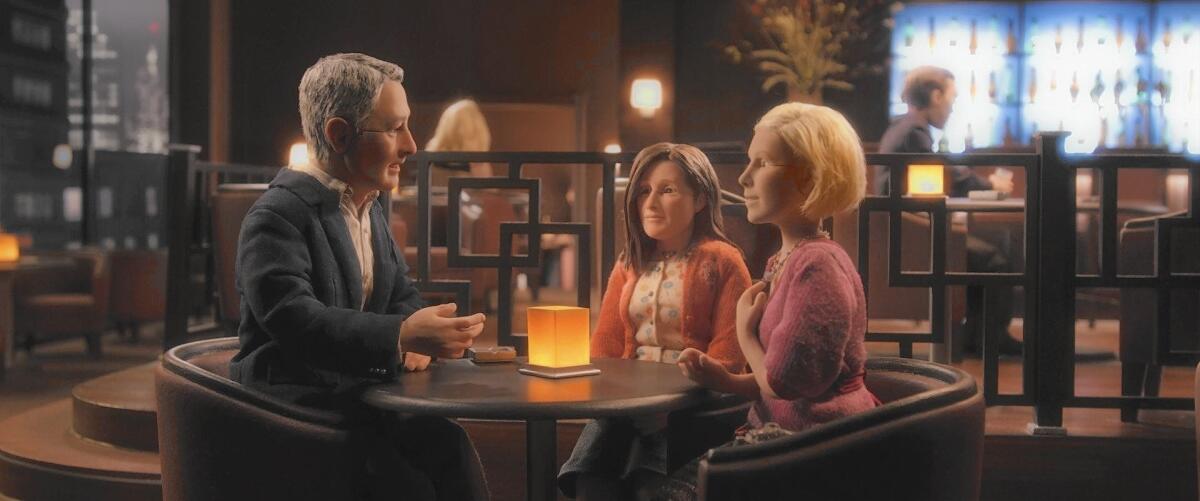 “Anomalisa's” melancholy characters strive for a connection.