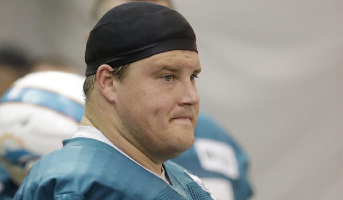 Dolphins guard Richie Incognito has been suspended indefinitely for conduct detrimental to the team.