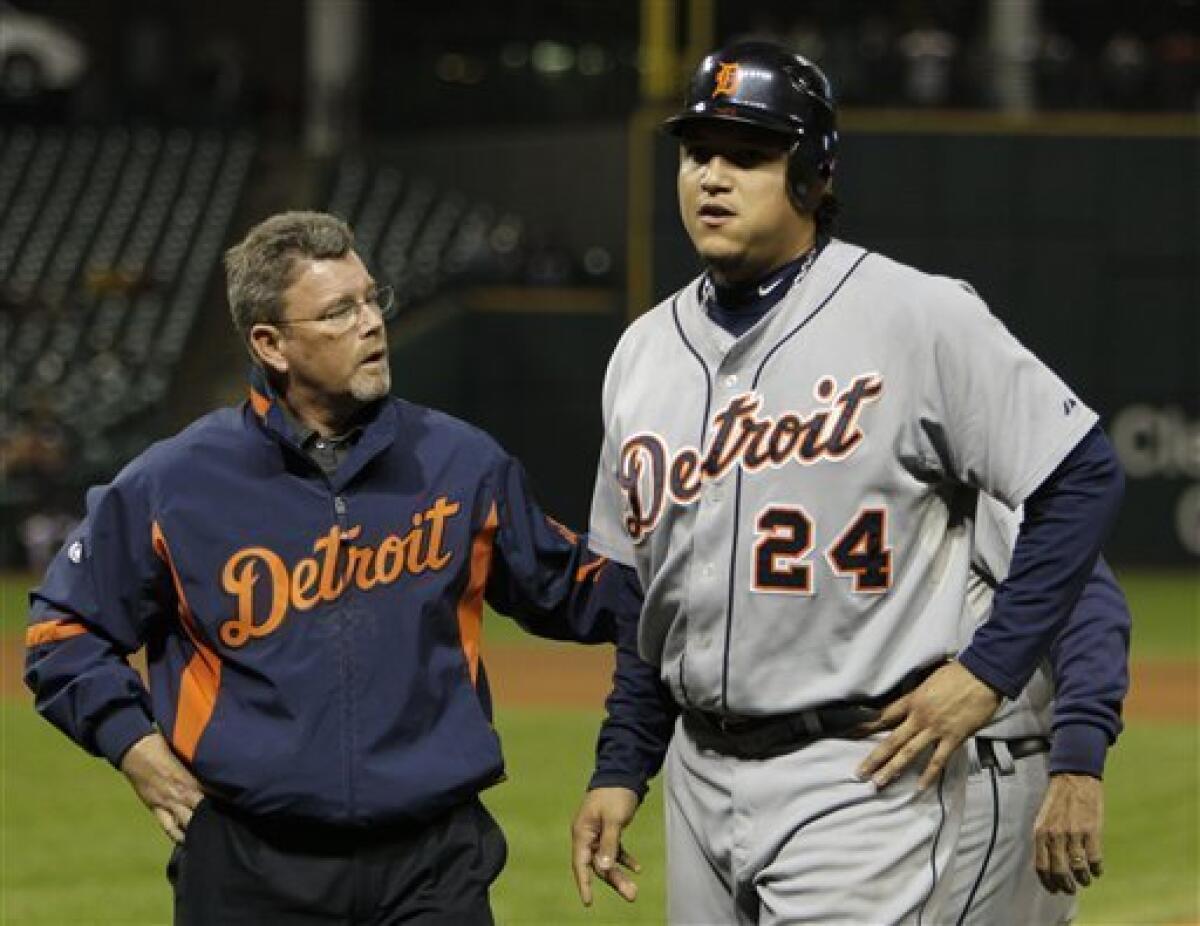 Cabrera homers in return as Tigers beat Indians