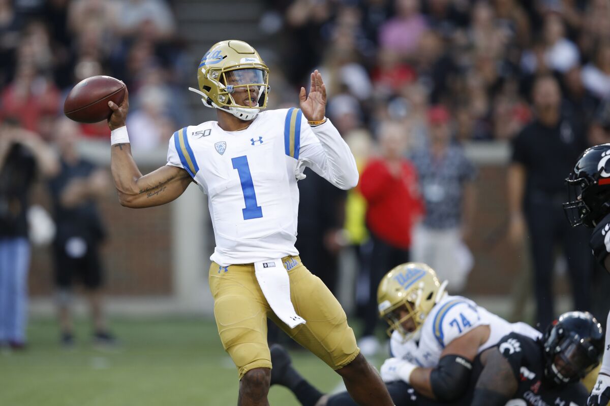 After enduring what might have qualified as his worst game as a Bruin last week against Cincinnati, UCLA quarterback Dorian Thompson-Robinson will face one of the nation’s top defenses.
