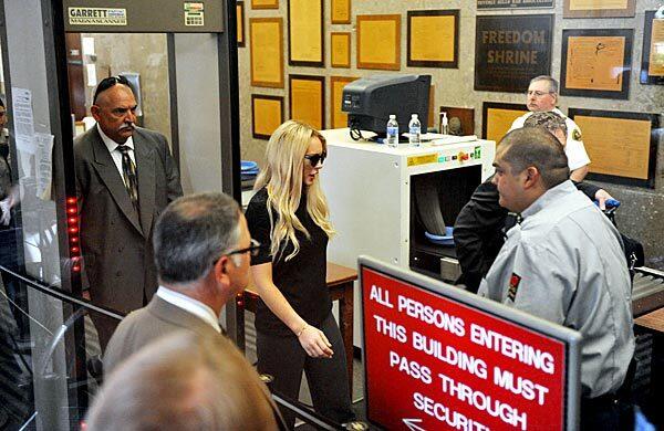 Lindsay Lohan probation hearing