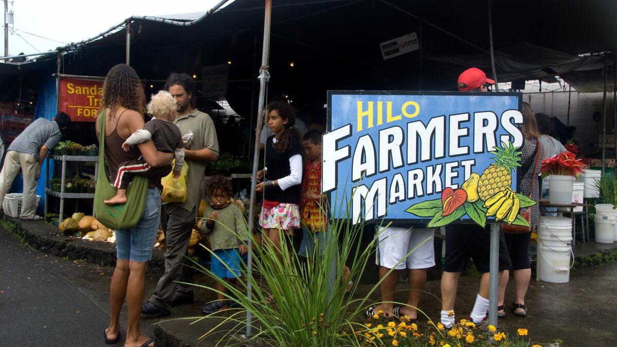 Hilo Farmers' Market.