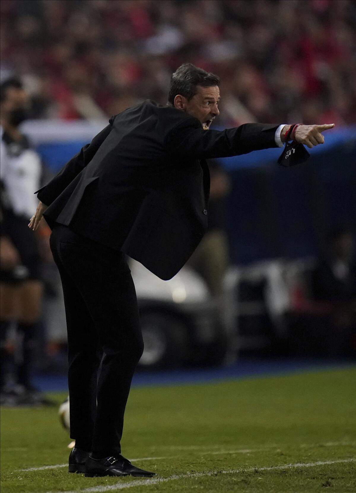Diego Cocca, entrenador del Atlas de México,