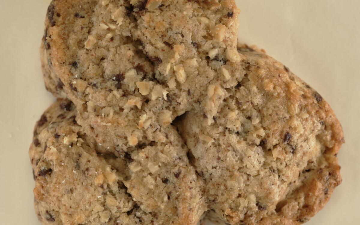 La Brea Bakery chocolate-walnut scones