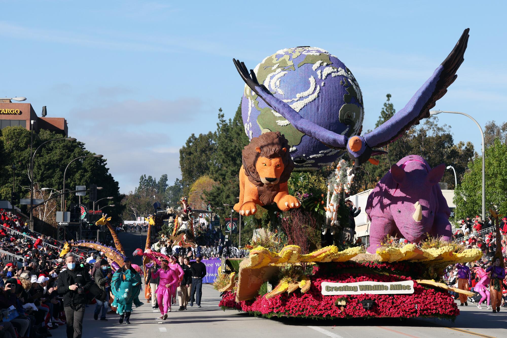 San Diego Zoo Wildlife Alliance's float.