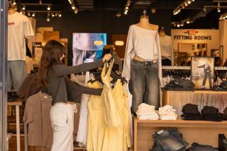 A shopper inside a store in Walnut Creek, California.