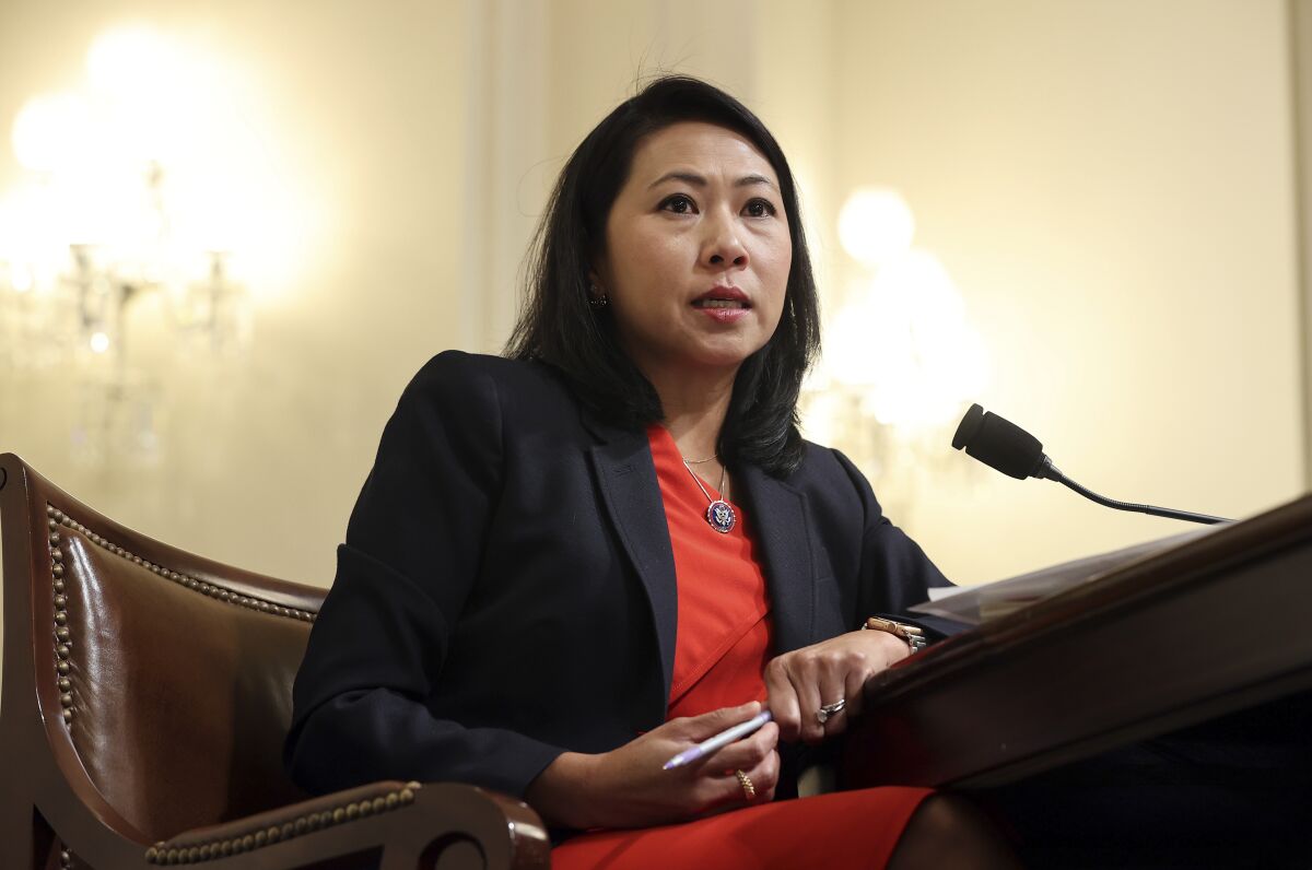 Rep. Stephanie Murphy, D-Fla., speaks before the House select committee in Washington, July 27, 2021.