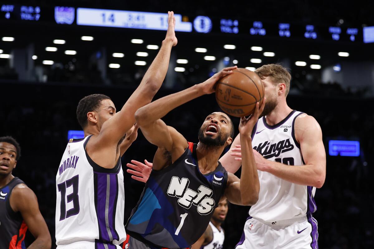 Sabonis' 61st straight double-double sparks Kings' 107-77 rout of Nets -  The San Diego Union-Tribune
