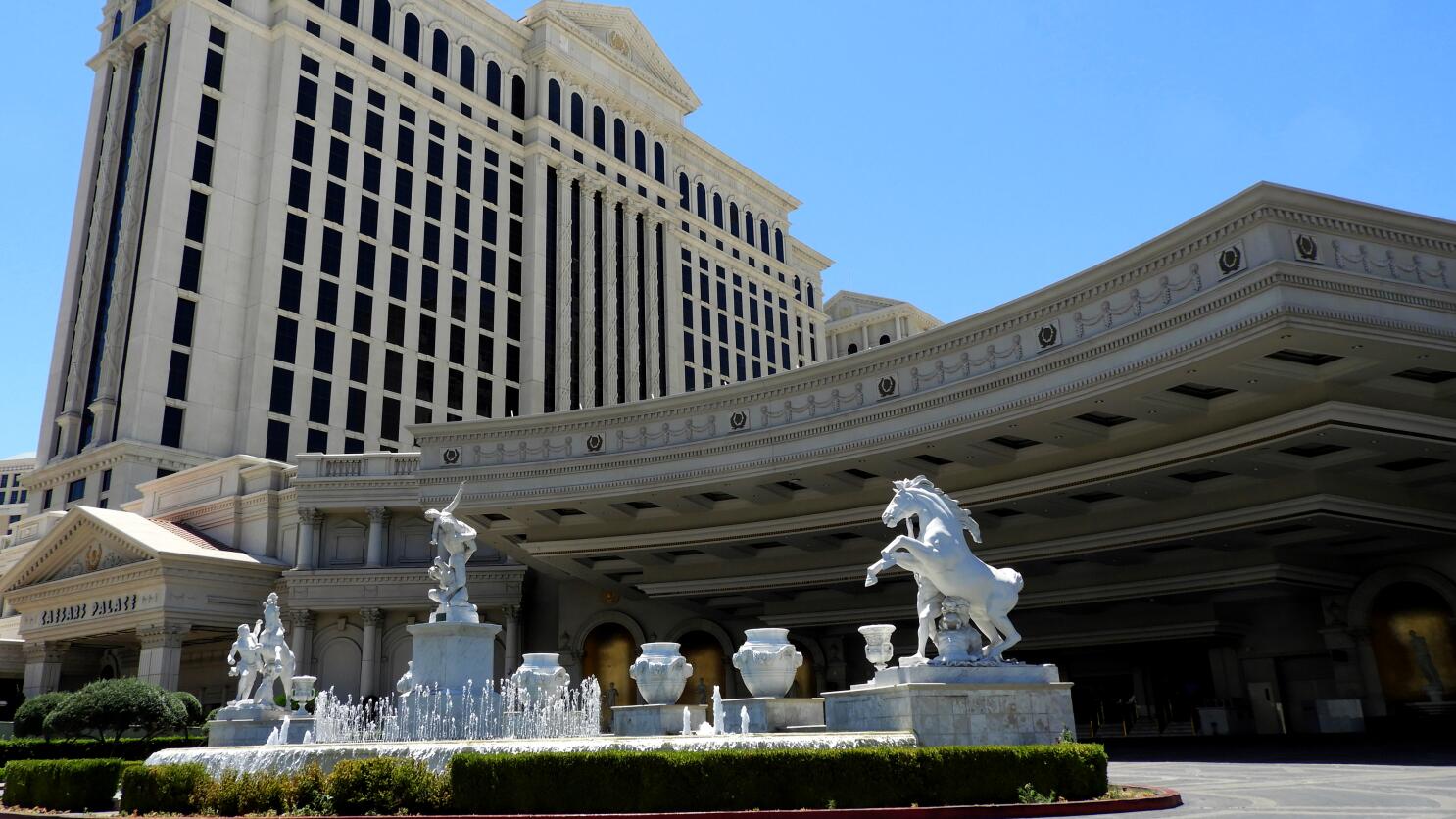 Caesars Palace in Las Vegas prepares for reopening with measures to combat  COVID-19