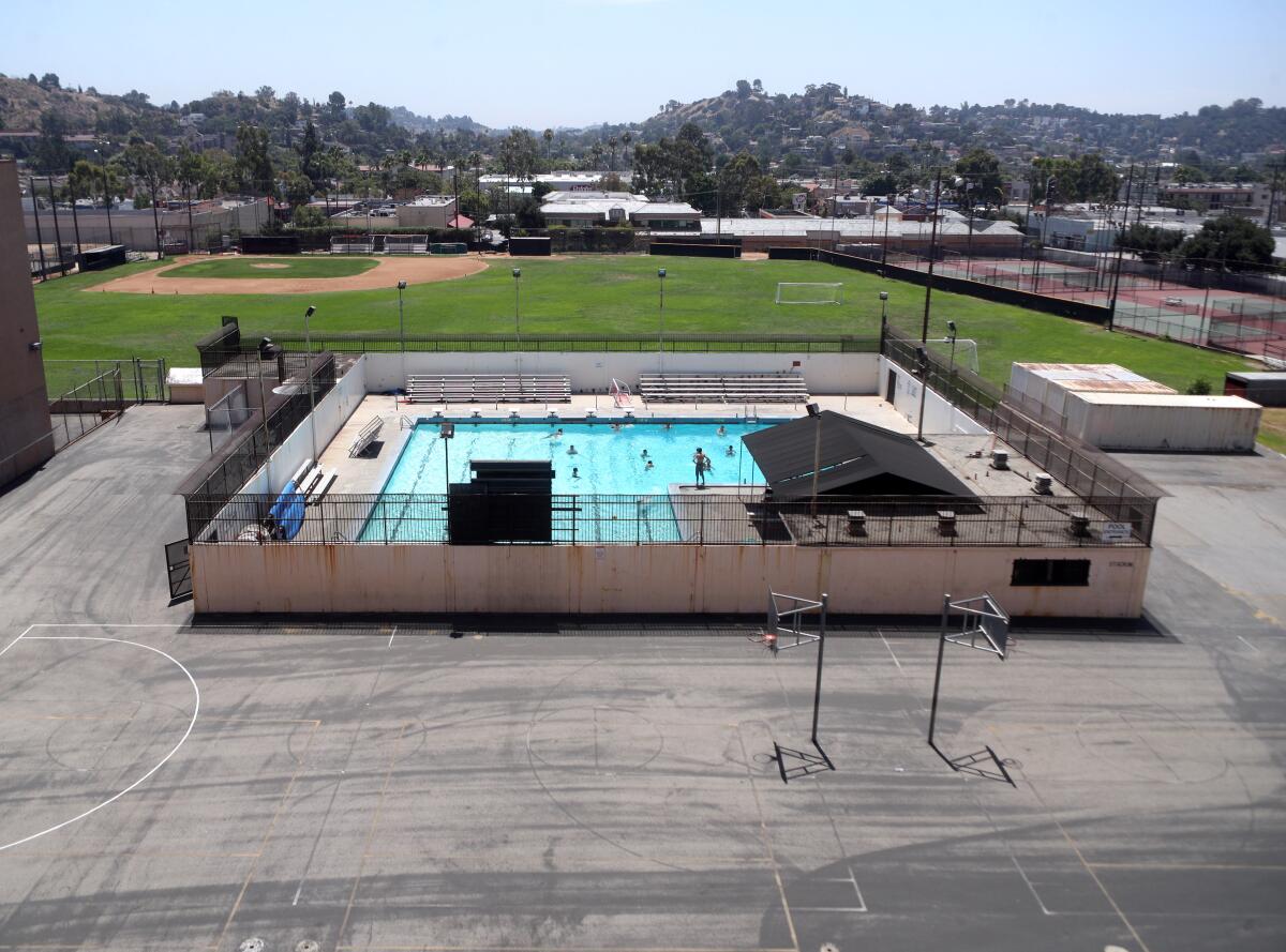 Glendale Unified’s board approved a $4.75-million budget increase in July to raise the total allocation for Glendale High School's CIF Southern Section sanctioned-sized pool to $15.7 million. Construction is scheduled to begin in October. The completion date is set for October 2020.