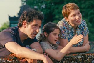 Melvil Poupaud, Camille Leban Martins and Léa Seydoux in the movie "One Fine Morning."